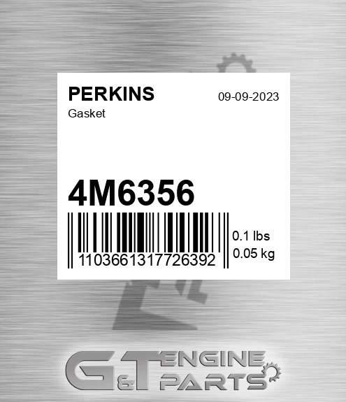 4M6356 Gasket