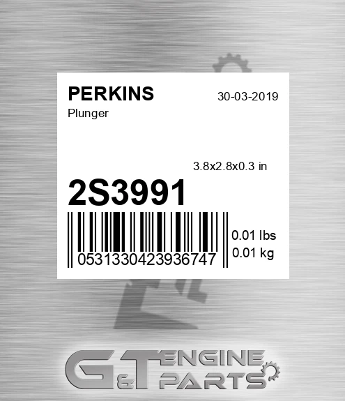 2S3991 Plunger