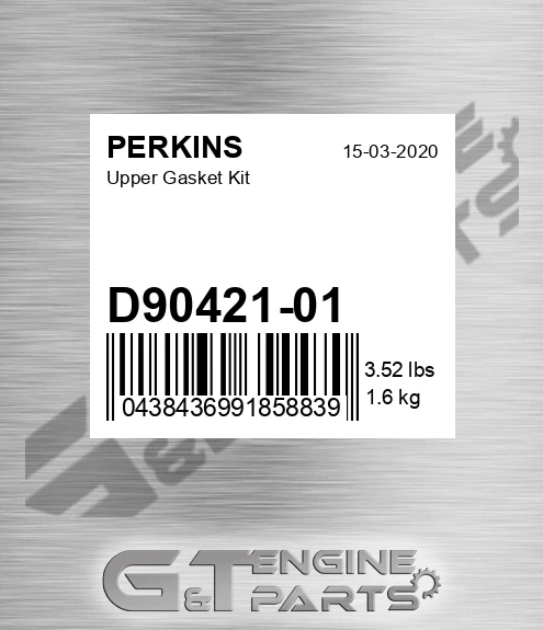 D90421-01 Upper Gasket Kit