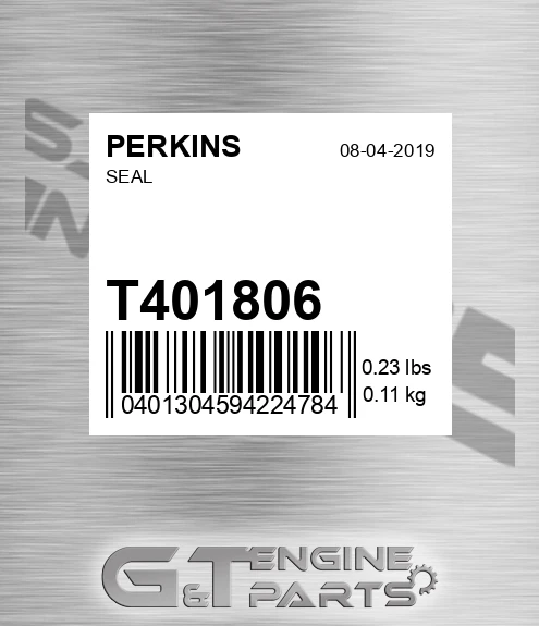 T401806 Seal for PERKINS