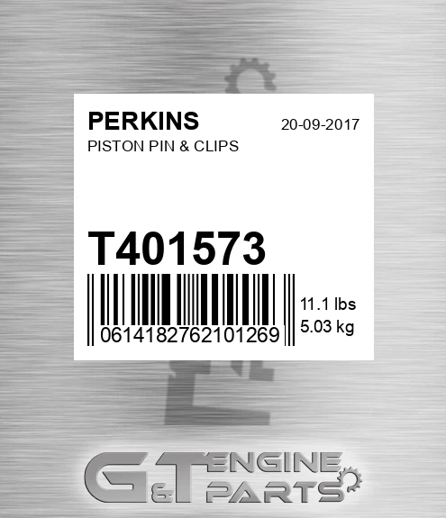 T401573 PERKINS Piston Pin & Clips