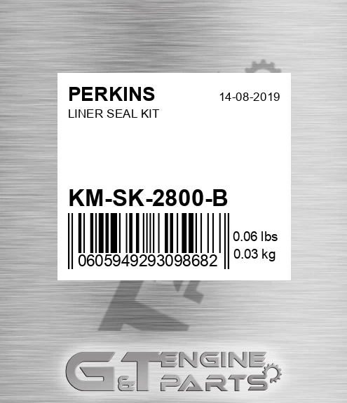 KM-SK-2800-B Liner Seal Kit