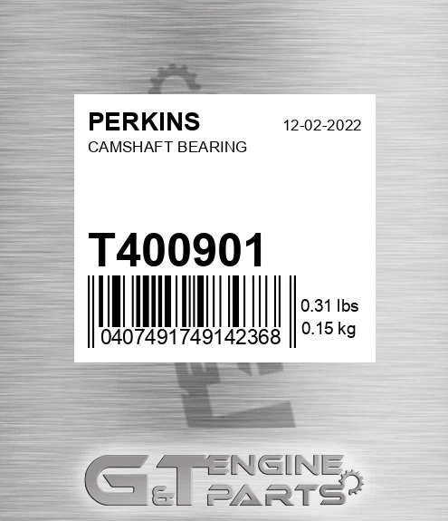T400901 Camshaft Bearing for PERKINS