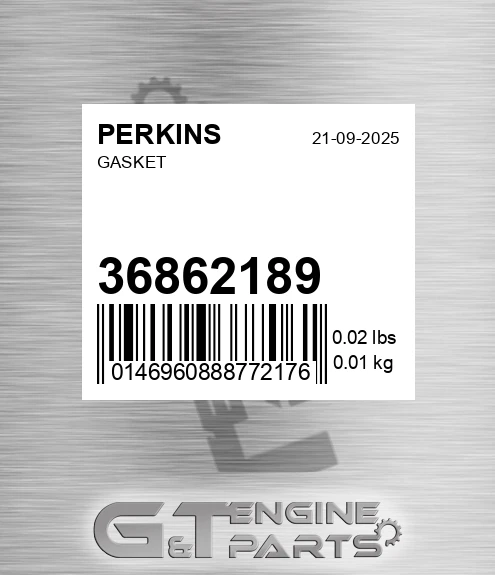 36862189 Gasket
