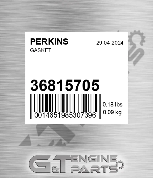 36815705 Gasket