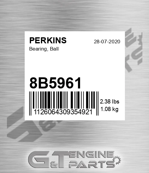 8B5961 PERKINS Bearing, Ball