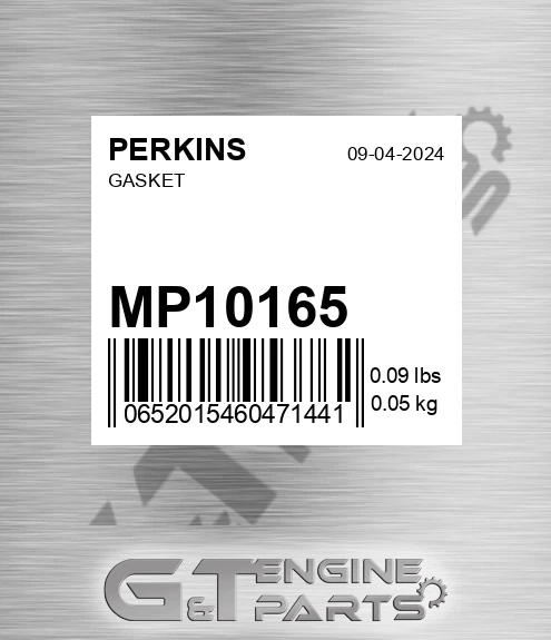 MP10165 Gasket