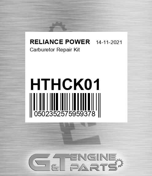 HTHCK01 Carburetor Repair Kit