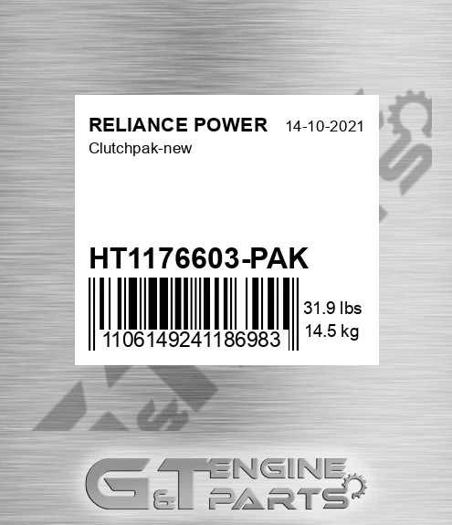 HT1176603-PAK Clutchpak-new