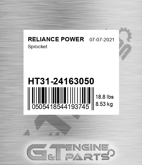HT31-24163050 Sprocket