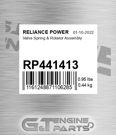 RP441413 Valve Spring & Rotator Assembly for RELIANCE POWER