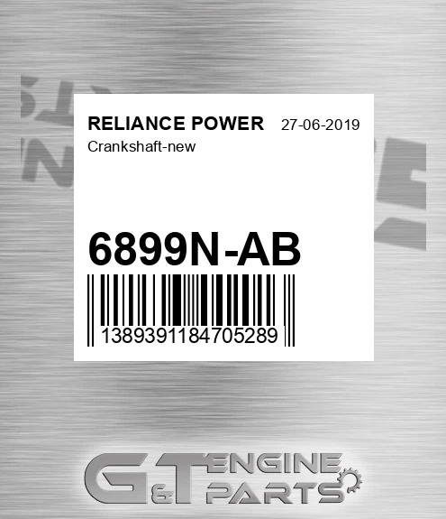 6899N-AB Crankshaft-new