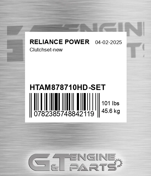 HTAM878710HD-SET Clutchset-new