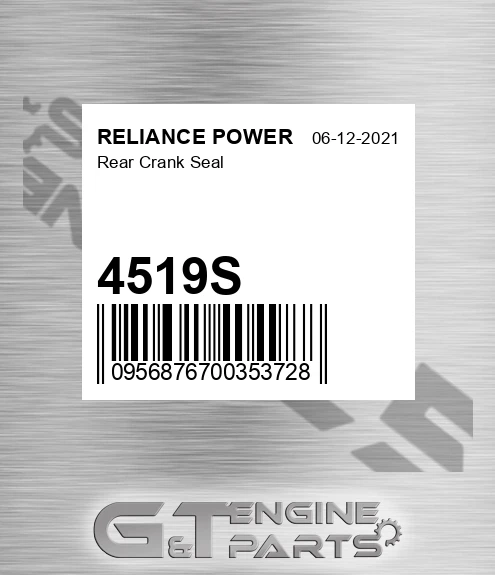 4519S Rear Crank Seal