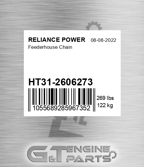 HT31-2606273 Feederhouse Chain
