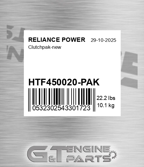 HTF450020-PAK Clutchpak-new
