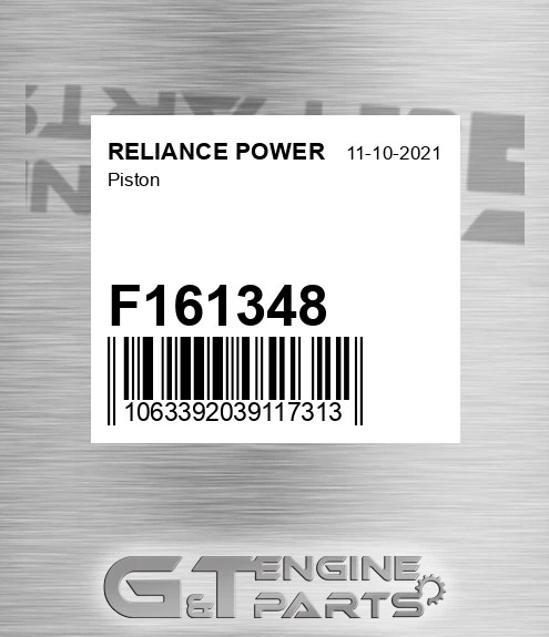 F161348 RELIANCE POWER Piston