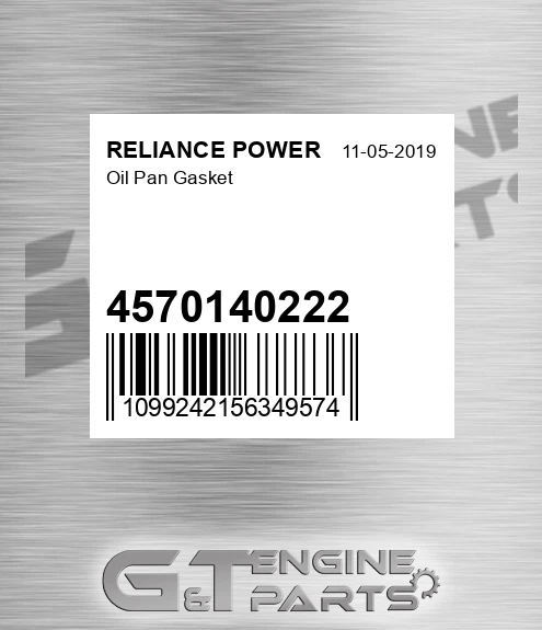 4570140222 Oil Pan Gasket