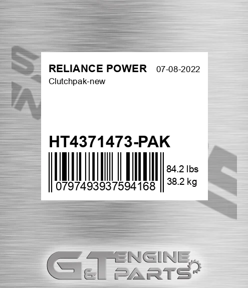 HT4371473-PAK Clutchpak-new