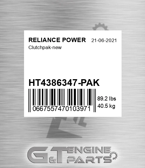 HT4386347-PAK Clutchpak-new