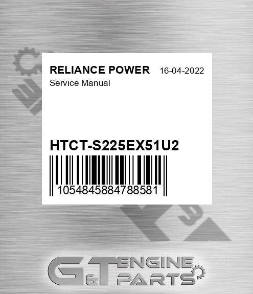 HTCT-S225EX51U2 Service Manual for RELIANCE POWER