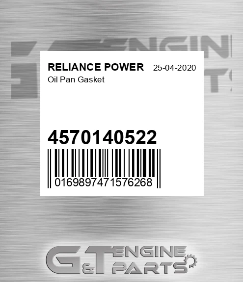 4570140522 Oil Pan Gasket