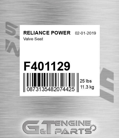 F401129 Valve Seat