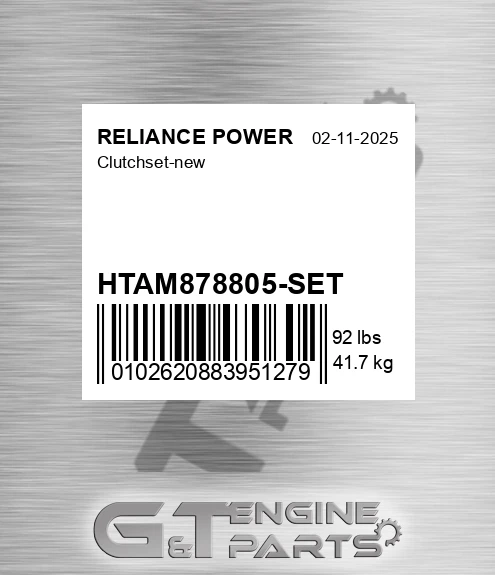 HTAM878805-SET Clutchset-new