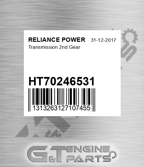 HT70246531 Transmission 2nd Gear