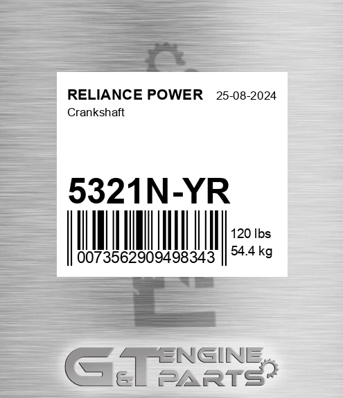 5321N-YR Crankshaft