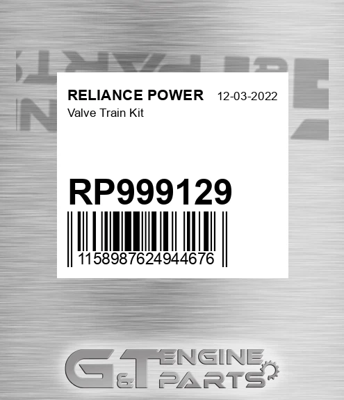 RP999129 Valve Train Kit for RELIANCE POWER