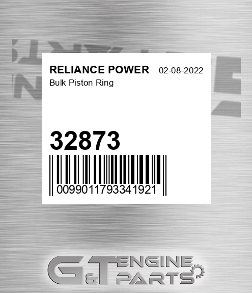32873 RELIANCE POWER Bulk Piston Ring