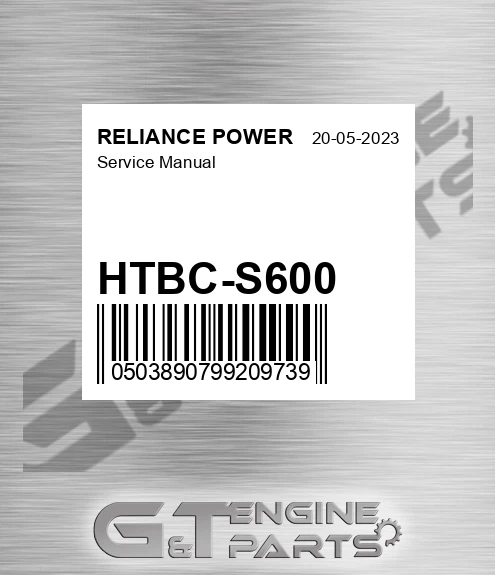 HTBC-S600 Service Manual for RELIANCE POWER