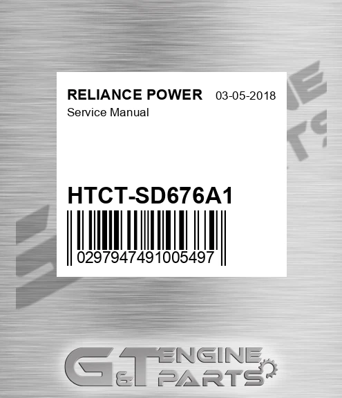 HTCT-SD676A1 Service Manual for RELIANCE POWER