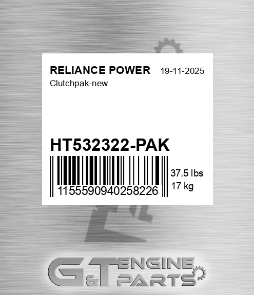 HT532322-PAK Clutchpak-new