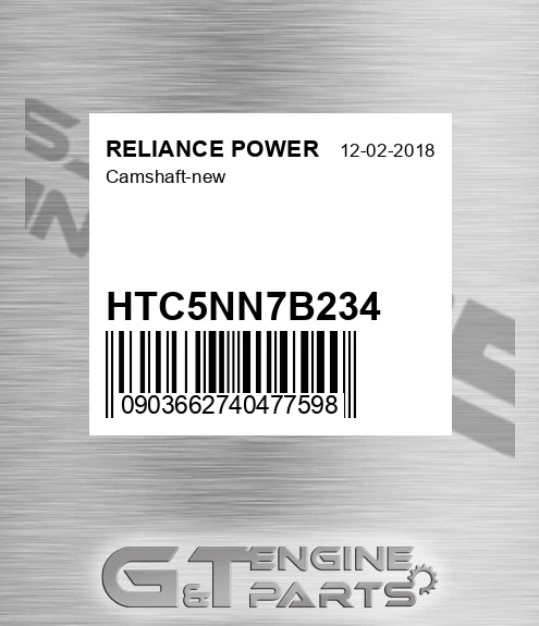 HTC5NN7B234 Camshaft-new