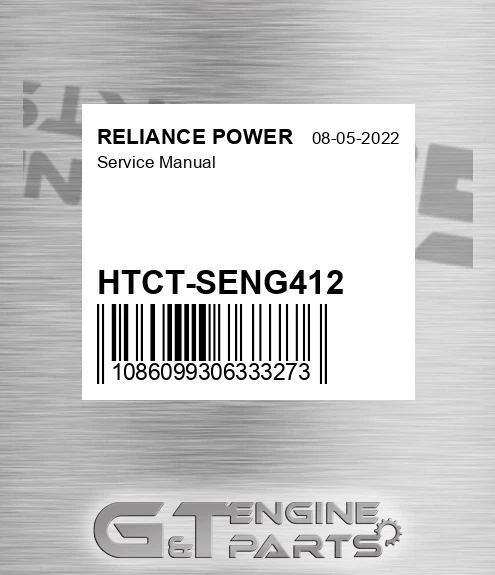 HTCT-SENG412 Service Manual for RELIANCE POWER