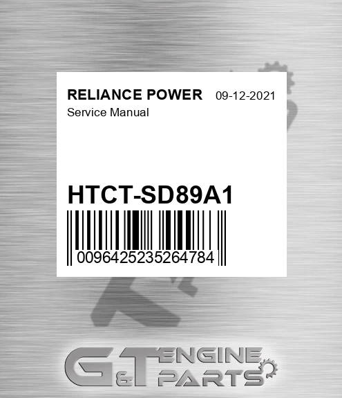 HTCT-SD89A1 Service Manual for RELIANCE POWER