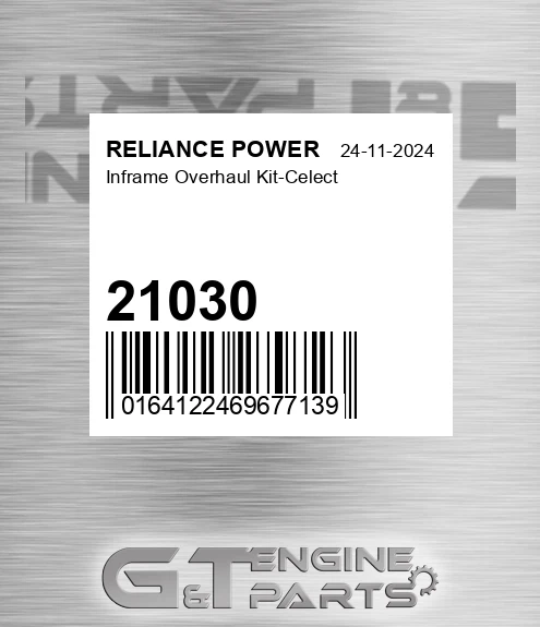 21030 Inframe Overhaul Kit-celect