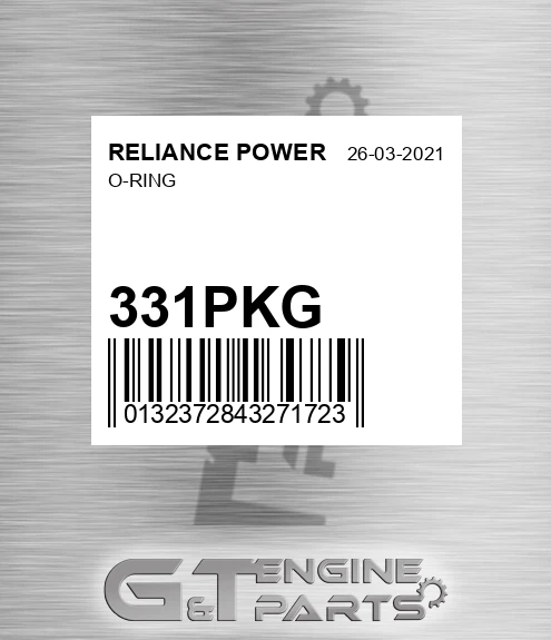 331PKG O-ring