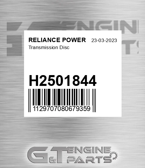 H2501844 Transmission Disc