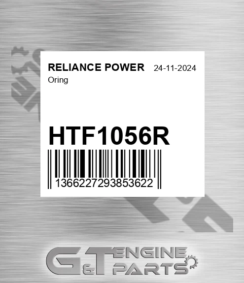 HTF1056R Oring