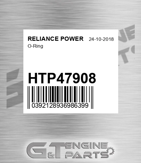 HTP47908 O-ring