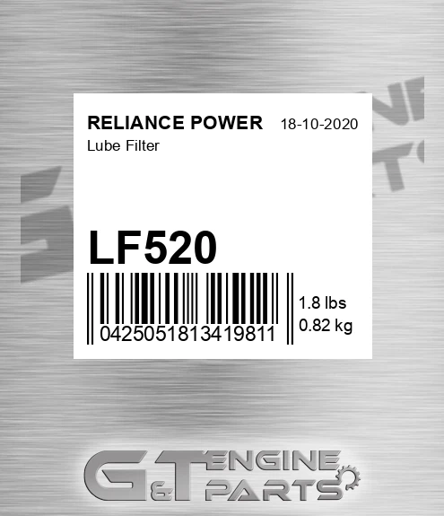 LF520 Lube Filter