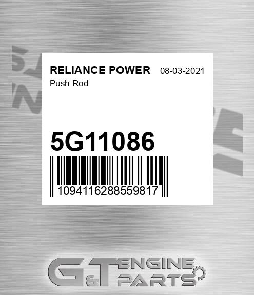 5G11086 Push Rod