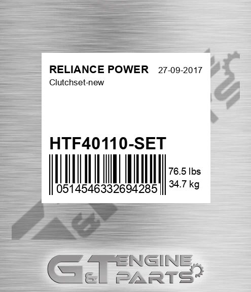 HTF40110-SET Clutchset-new