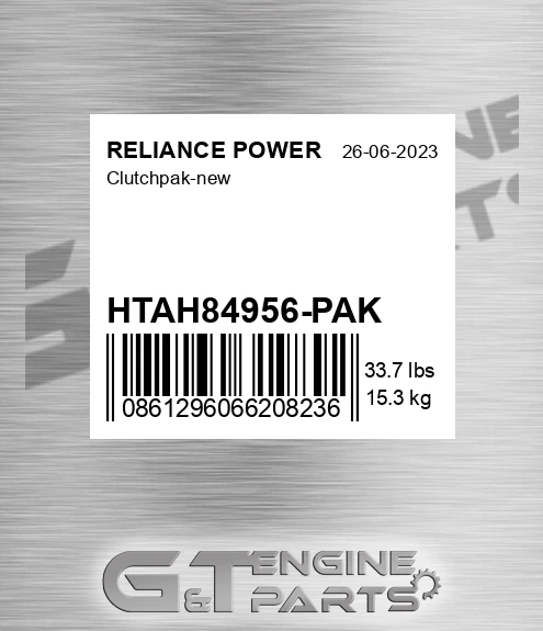 HTAH84956-PAK Clutchpak-new