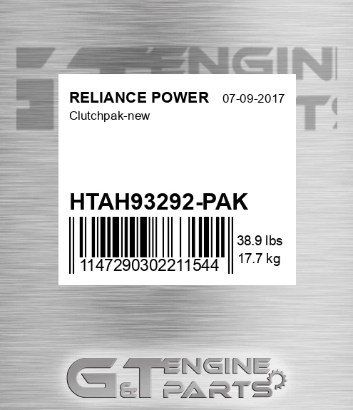 HTAH93292-PAK Clutchpak-new