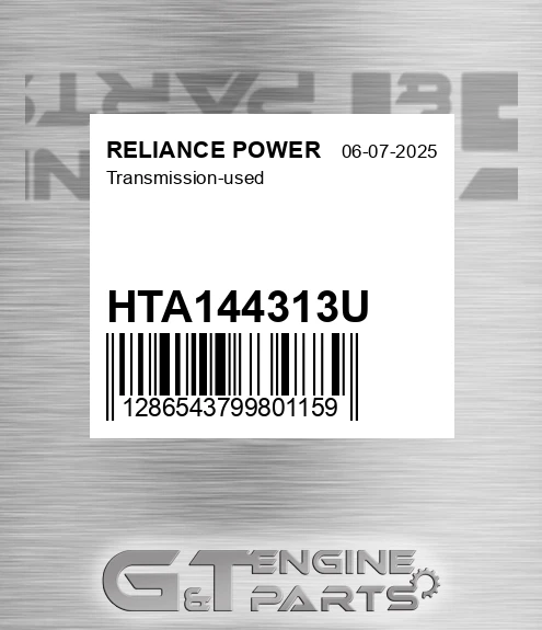 HTA144313U Transmission-used