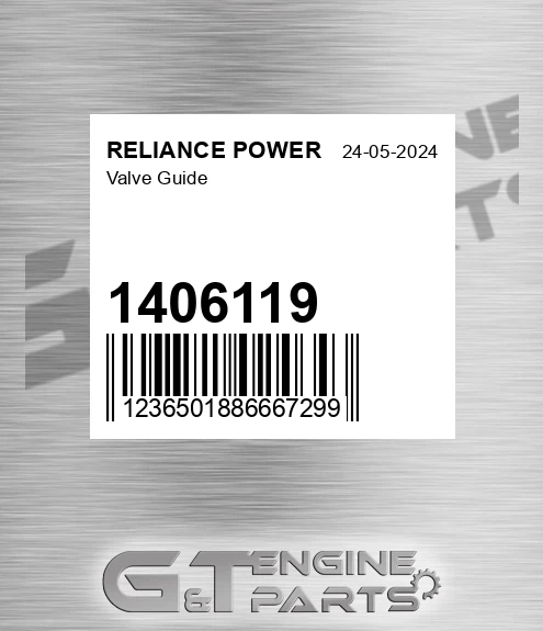 1406119 RELIANCE POWER Valve Guide